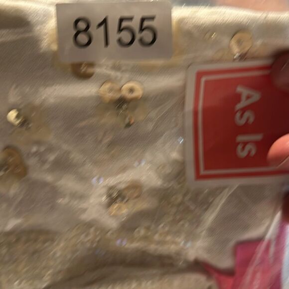 NWT Isaac Mizrahi Plus Size Bright White Embellished Cardigan Sweater - Size 2XL - Picture 7 of 8